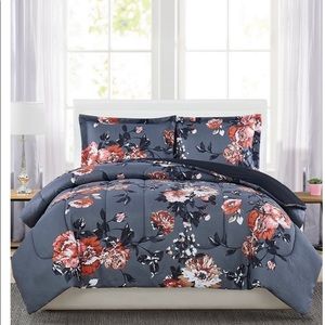 Manila Floral Full/Queen 3 pcs Comforter Set